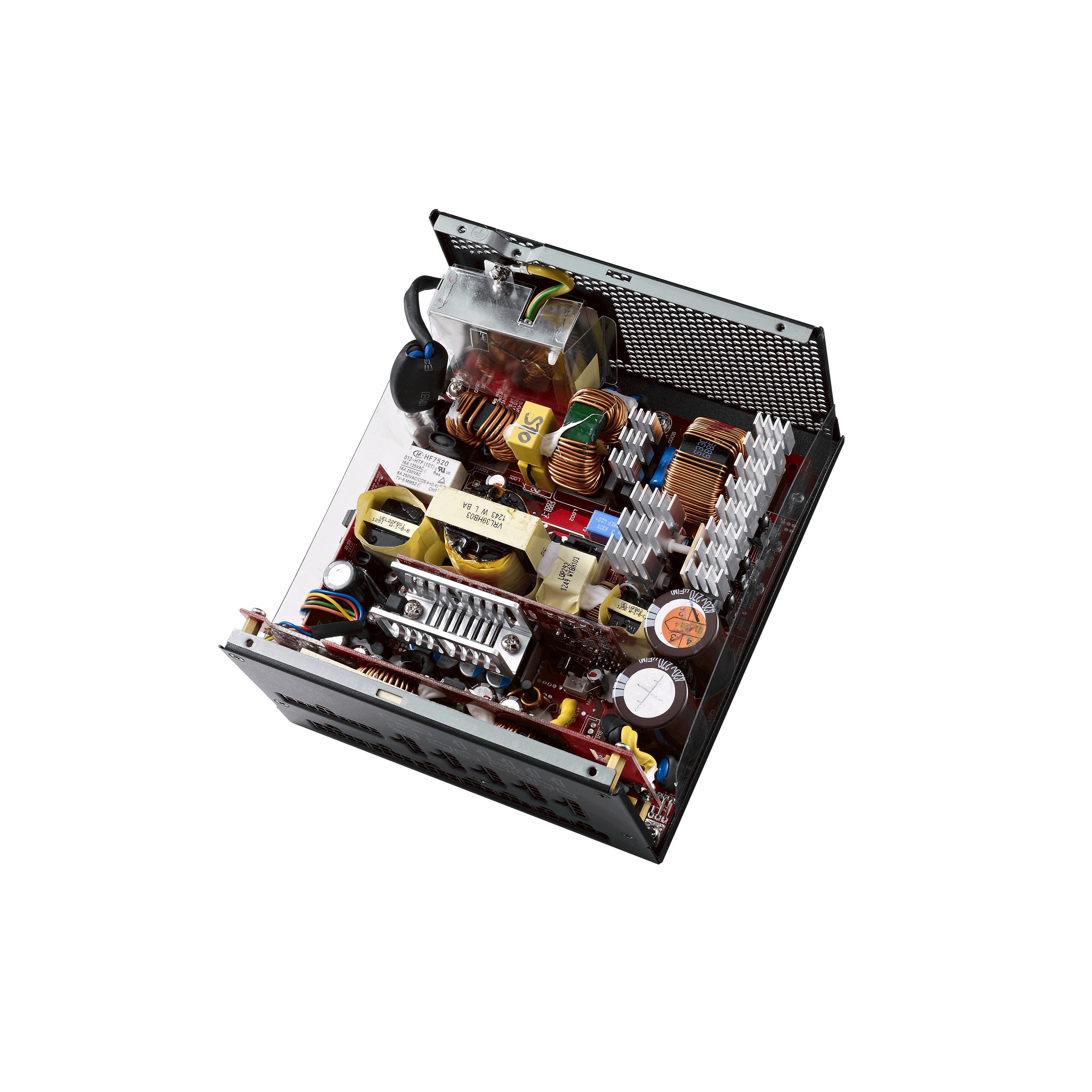 RSA00-AFBAG1-EU Power supply v1000, 1000w, atx, 135mm, 9xsata, 8xpci-e(6+2), apfc, 80+ gold Cooler Master Santreyd  - Вид №5