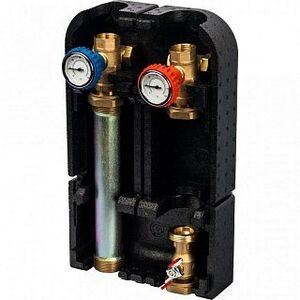 Насосная группа STOUT с прямым контуром 1"1/4 без насоса в теплоизоляции