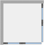 Душевое ограждение Ambassador Diamond 12011110 (1000x1000x2000), 1 место - Вид №8