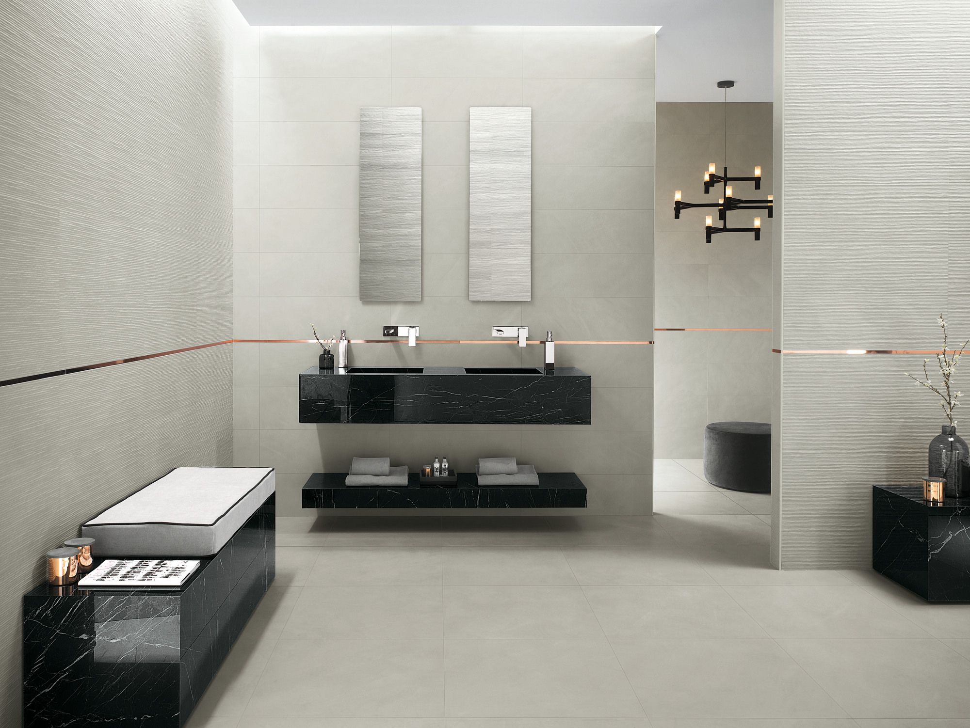 Внутренняя белая паста керамическая трехмерная поверхность плитки FAP ceramiche Color Line ARCH-00050853 - Вид №5