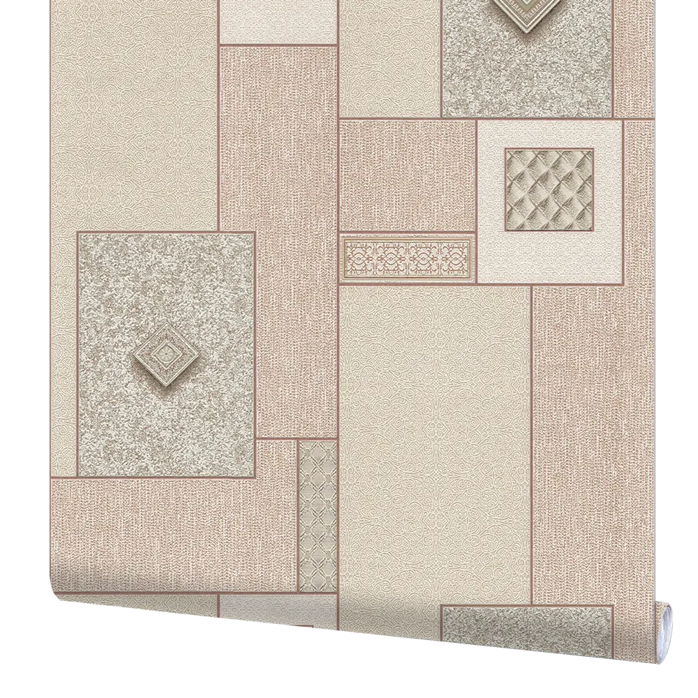 Обои виниловые Плитка бежевые 0.53 м 0209-1 Santreyd STLM-2192088