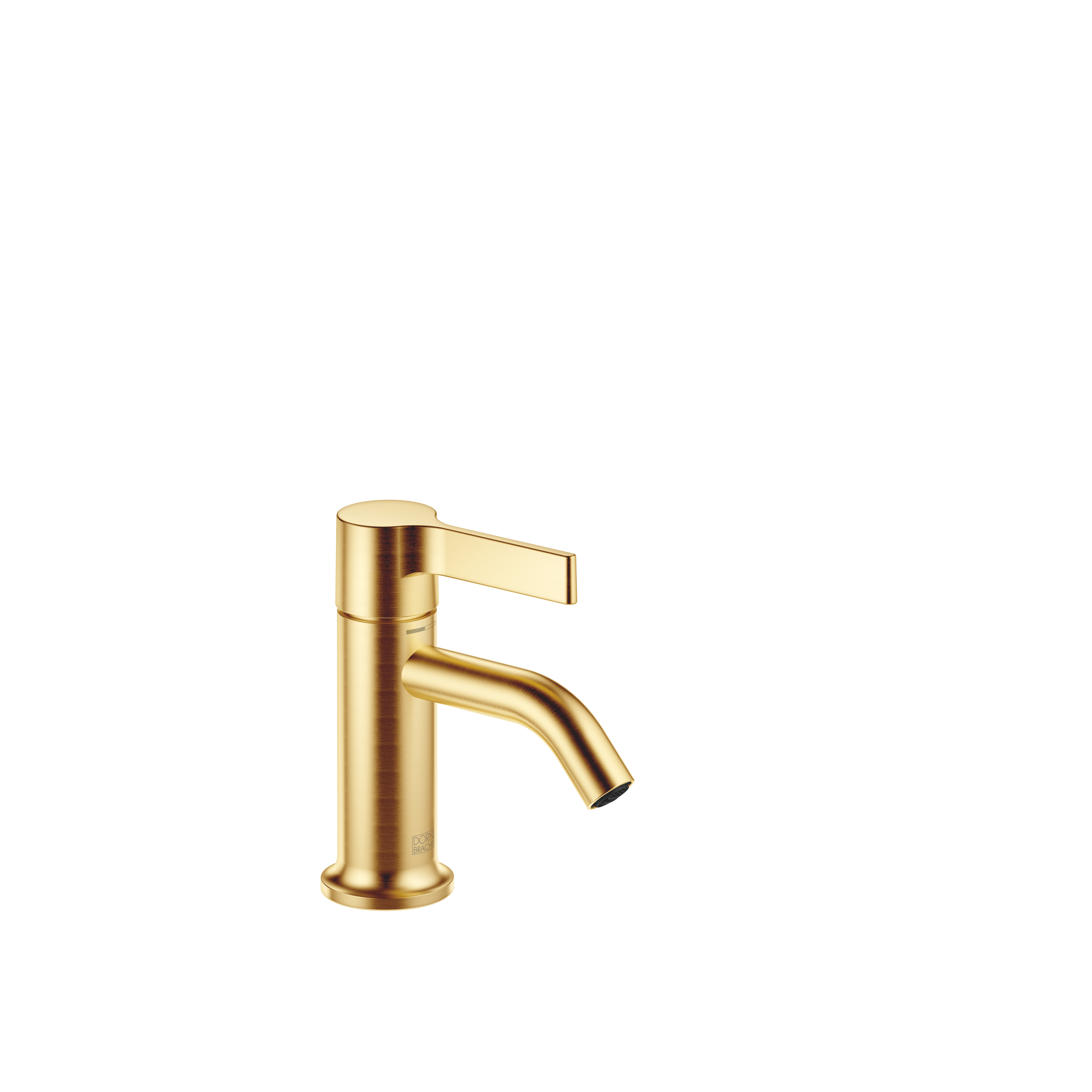 VAIA Смеситель для раковины, однорычажный, без донного клапана - Brushed Durabrass (23-каратное золото) 33522809-28 DornBracht