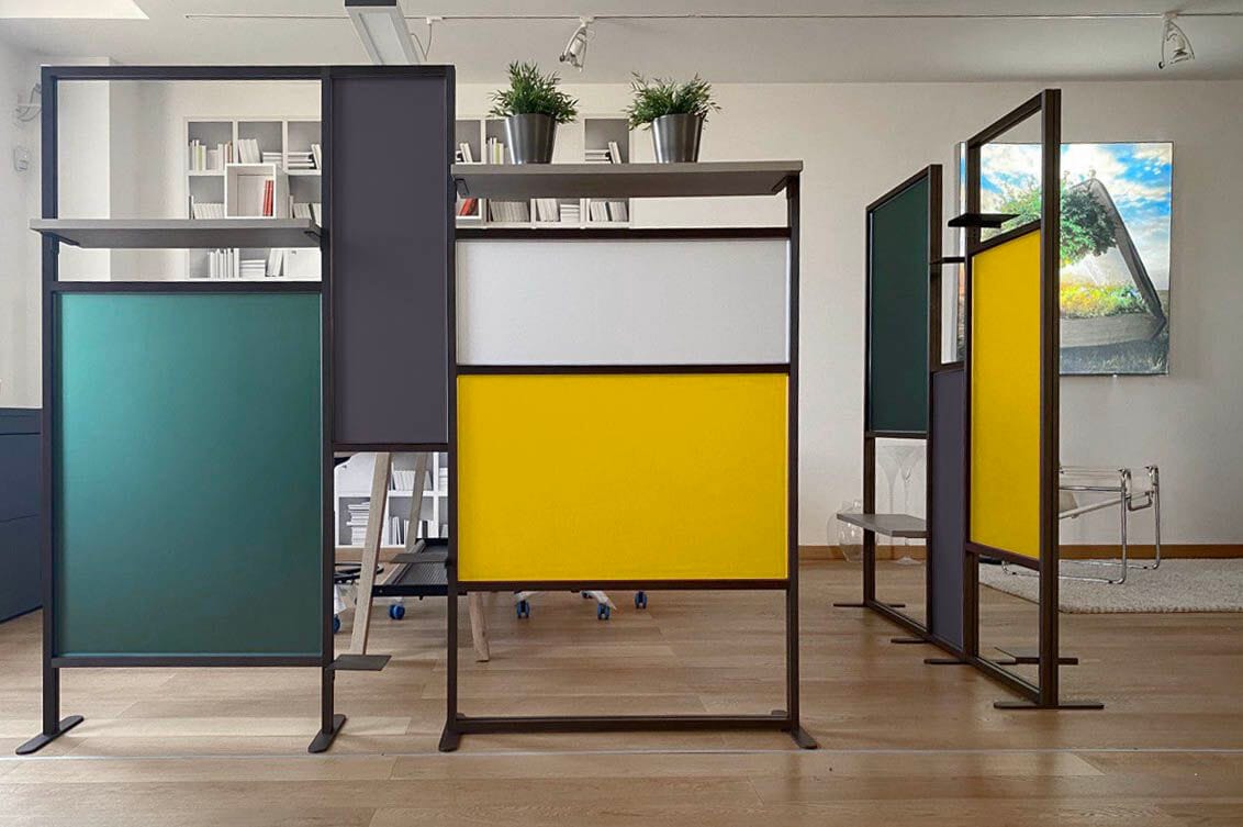 Алюминиевая отдельно стоящая офисная перегородка STUDIO T InUno ARCH-00122975 - Вид №6