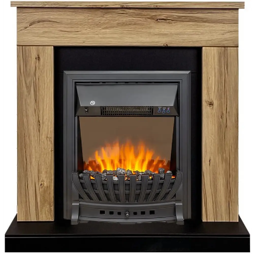 Каминокомплект Royal Flame Bergen STD SFT разборный Aspen Black 1.5 кВт STLM-2099317