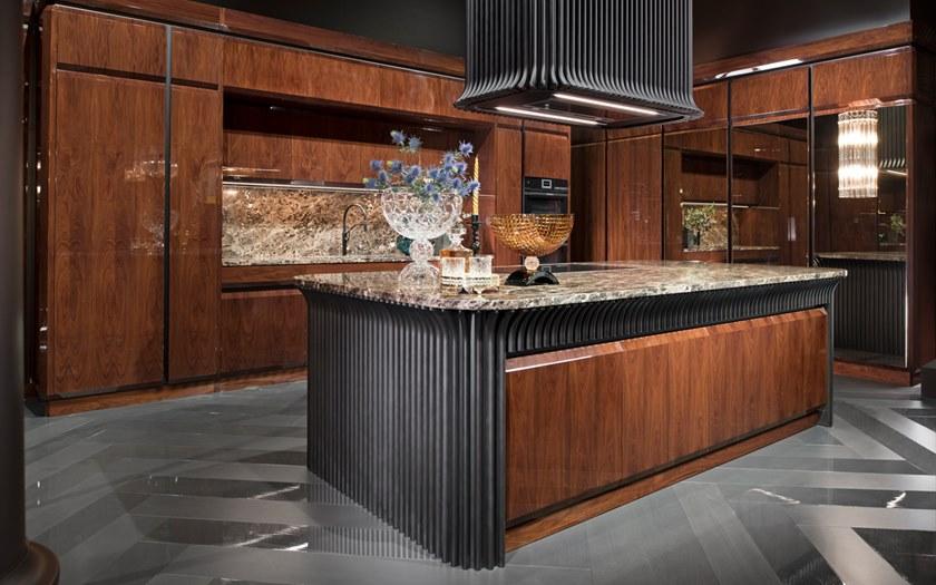 Prestige Кухня в классическом стиле с островом Gran duca scott sun-id-1422400 - Вид №1