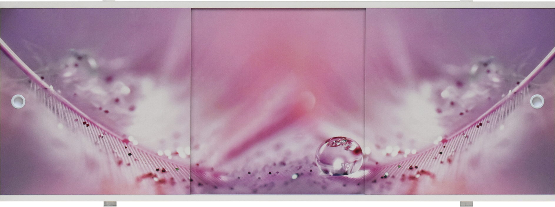 89139530 Экран под ванну фронтальный 148 см цвет розовый Премиум А STLM-0078947 МЕТАКАМ