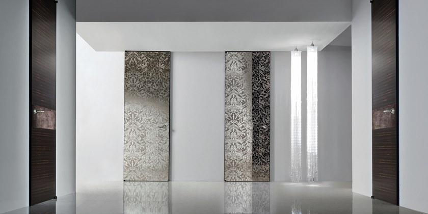 Longhi Распашная деревянная дверь Aluminiun chic – doors Serie 330 - Вид №1