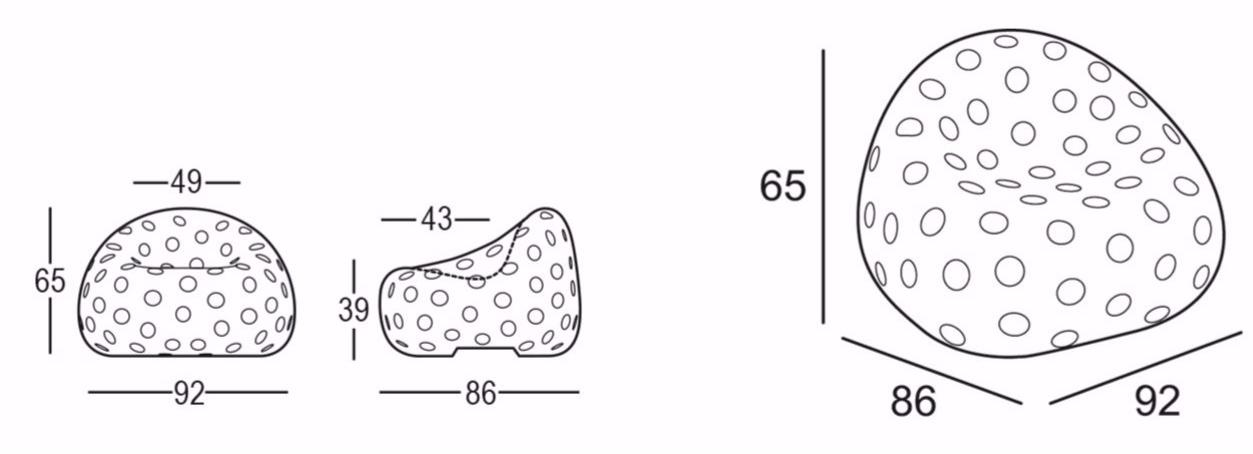 Plust Кресло из полиэтилена Airball sun-id-1346528 - Вид №9