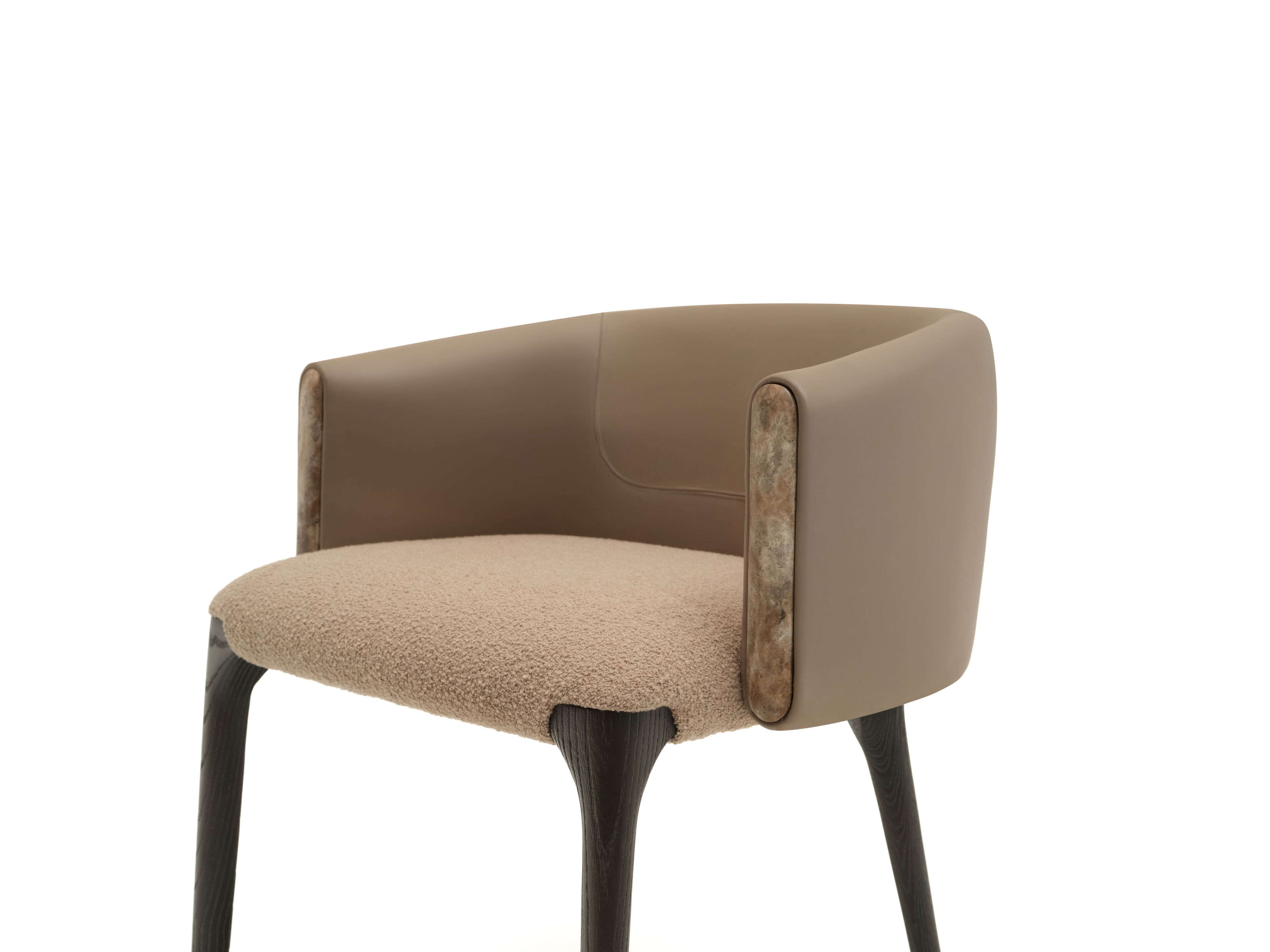 Кожаный мягкий стул Enne ANGELIT ARCH-00108665 - Вид №6