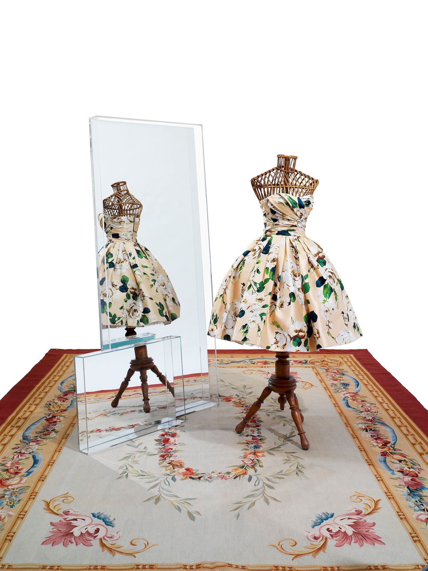 Настенное зеркало PMMA с рамкой Kartell ONLY ME ARCH-00108243 - Вид №1