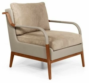 Mobi Кожаное кресло с подлокотниками