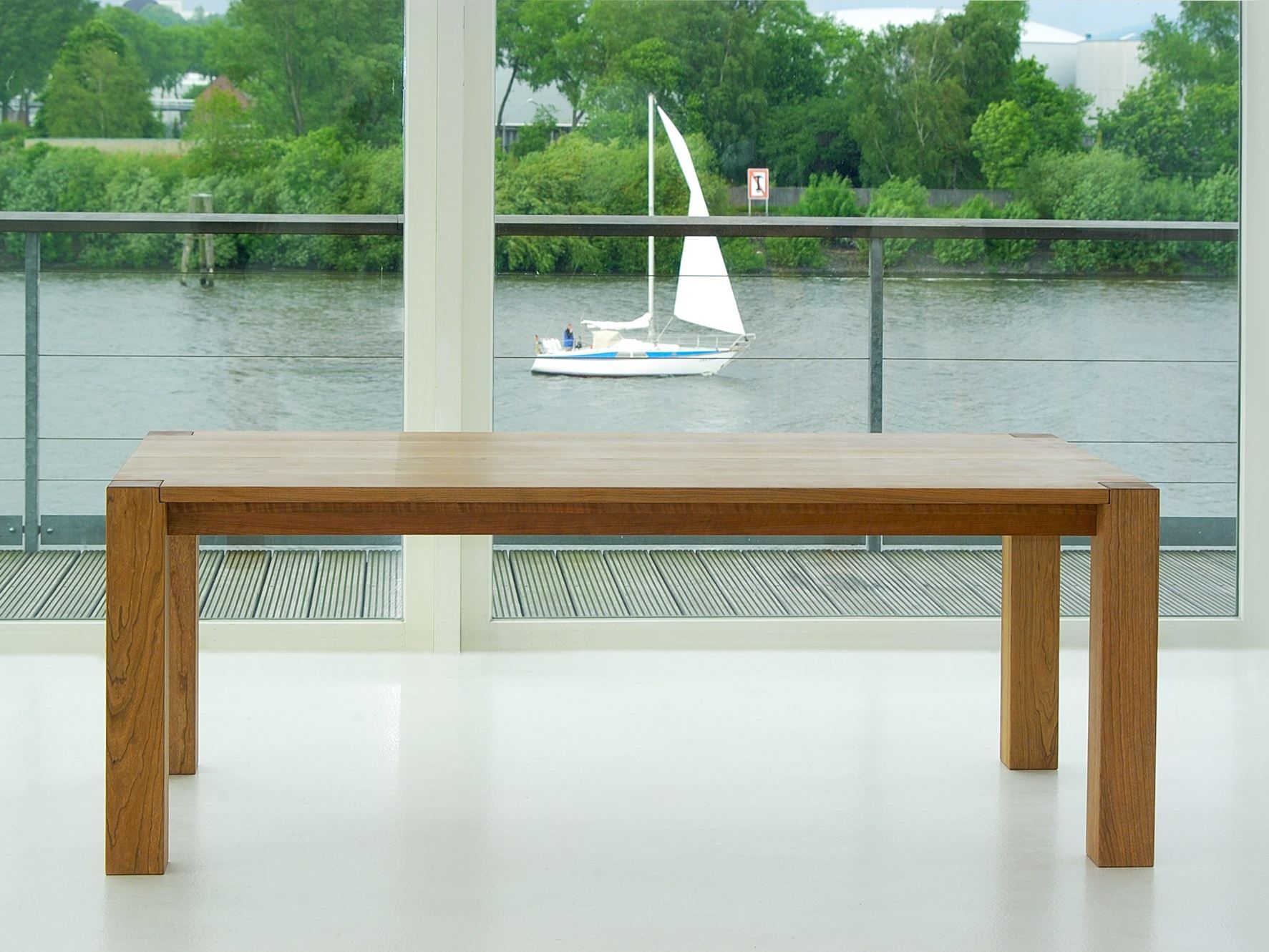 Раздвижной стол из массива дерева Vitamin Design ARCH-00145526 - Вид №3