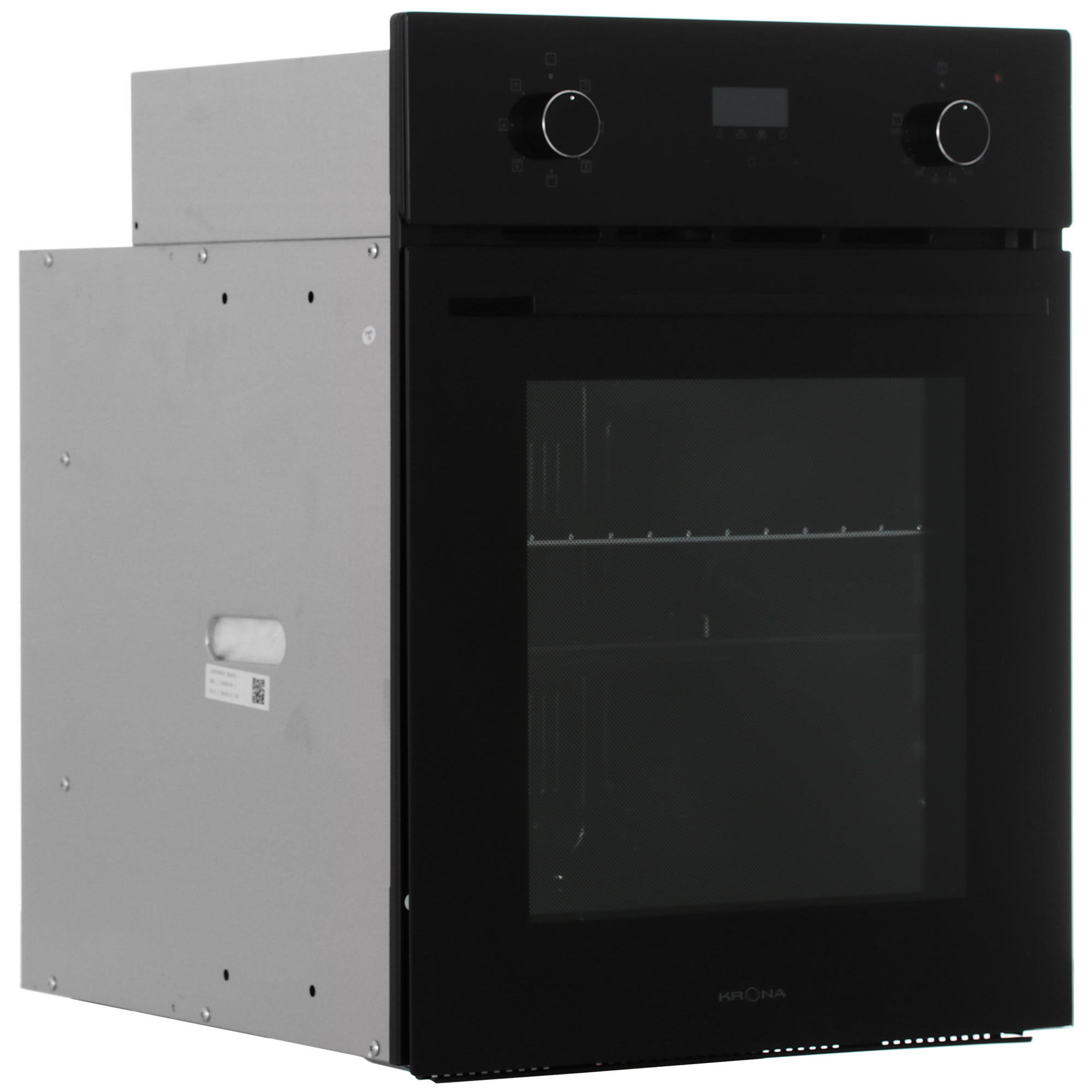 9242946 Электрический духовой шкаф KRONA RITUS 45 BL/BL черный KRONA1 STDN-0027340 - Вид №1