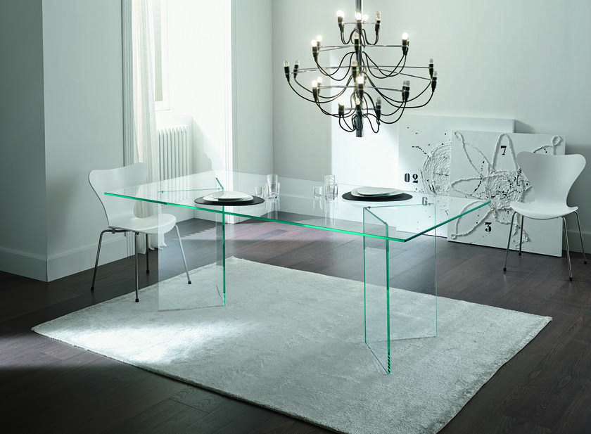 Tonelli Design Стеклянный стол sun-id-1459469 - Вид №1