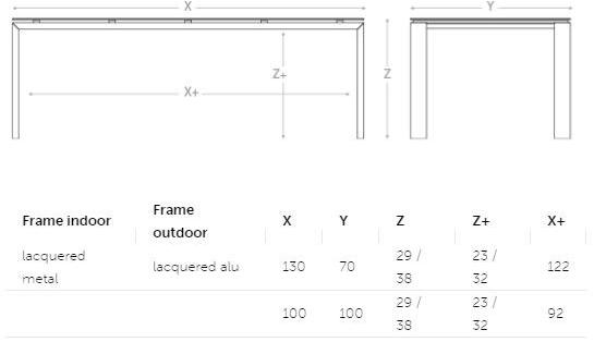 Joli Низкий прямоугольный керамический журнальный столик Wings sun-id-1420353 - Вид №2