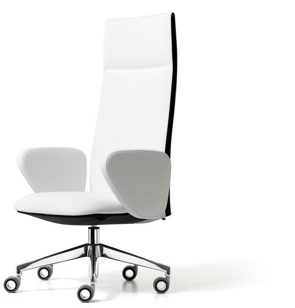 Diemme Поворотное кресло руководителя из ткани с высокой спинкой Velvet sun-id-1477293 - Вид №1