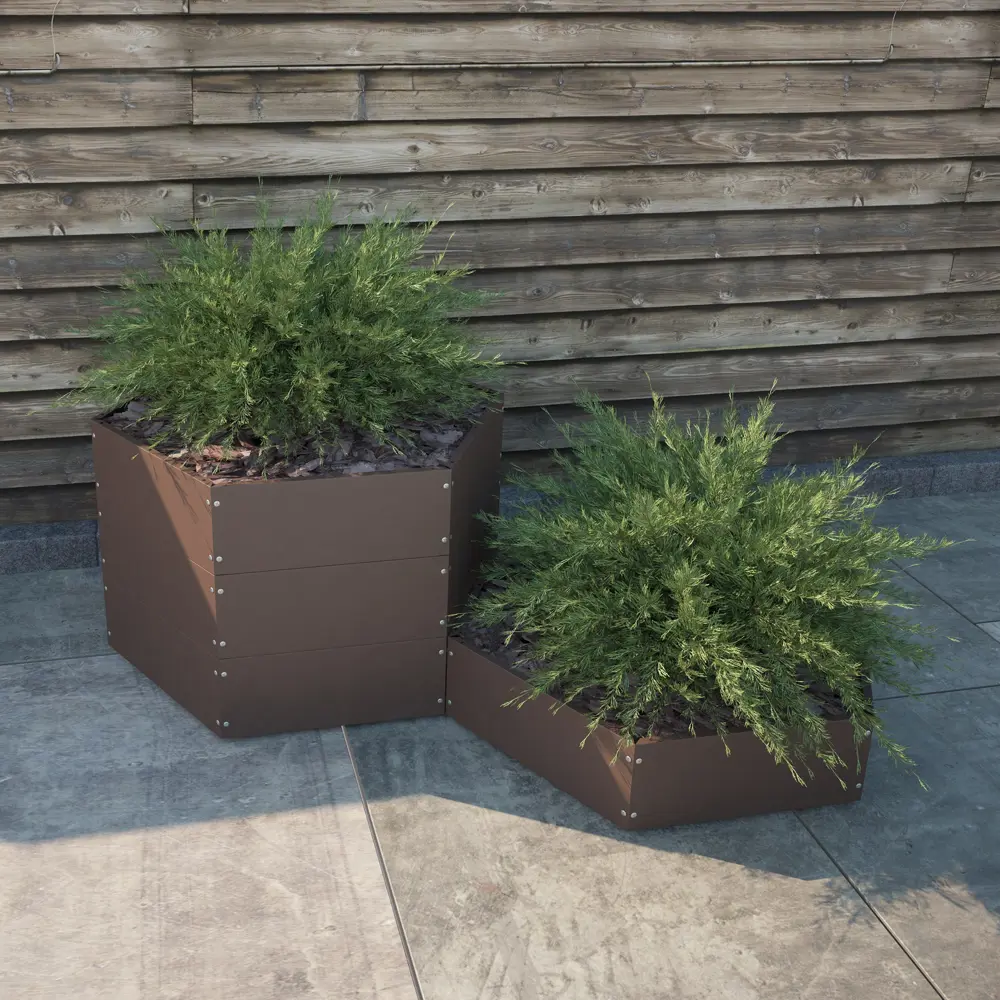 Клумба шестиугольная 1 м Santreyd STLM-2105766 - Вид №4