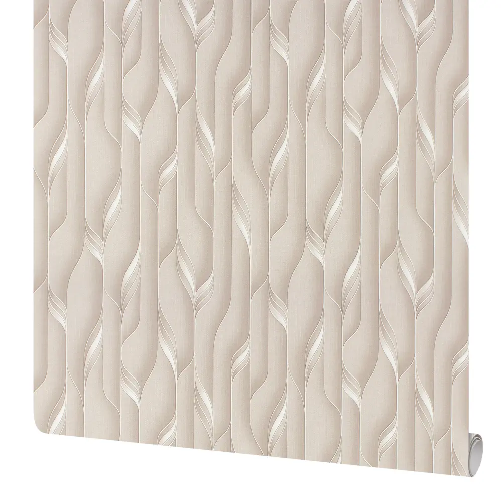 Обои флизелиновые Belvinil Анри бежевые 1.06 м 1020-61 STLM-2033248