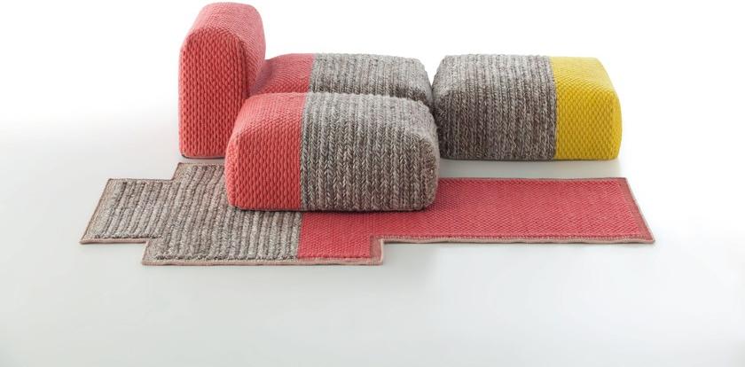 GAN Прямоугольная подушка из шерсти Mangas spaces sun-id-1426162 - Вид №1