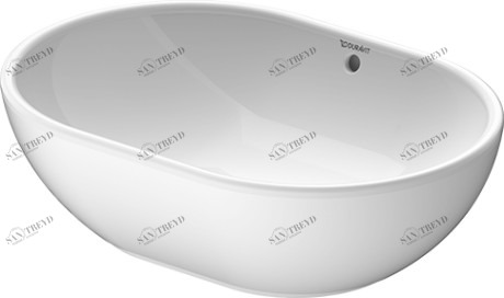 0335500000 Накладная раковина на столешницу  овальная Duravit Bathroom Foster