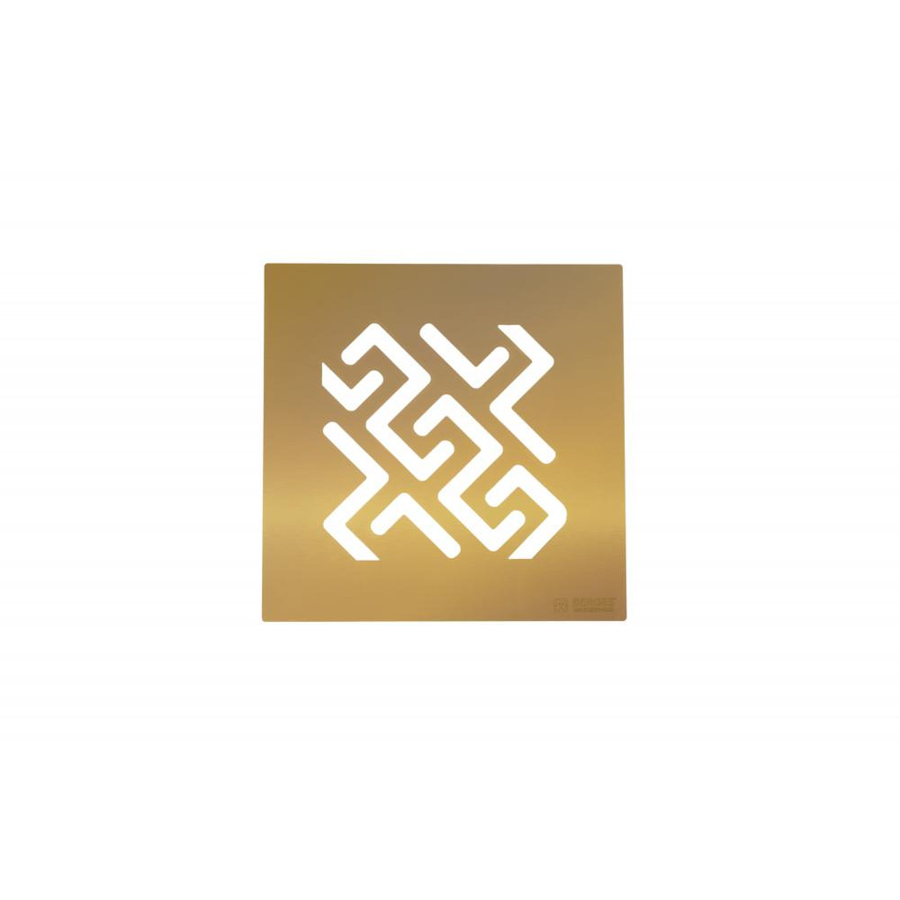 092464 Трап водосток ZENTRUM Antik 100х100  Berges ZENTRUM Antik  - Вид №1