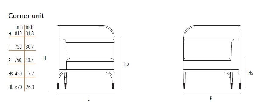 Модульный диван Wiener GTV Design ARCH-00117455 - Вид №13