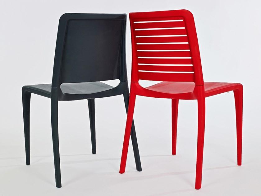 Ezpeleta Штабелируемый садовый стул из полипропилена  Ms-hal00  - Вид №1