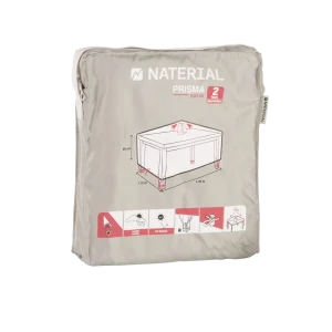Защитный чехол для стола Naterial 170x60x110 см полиэстер светло-серый 84463527 STLM-2113142