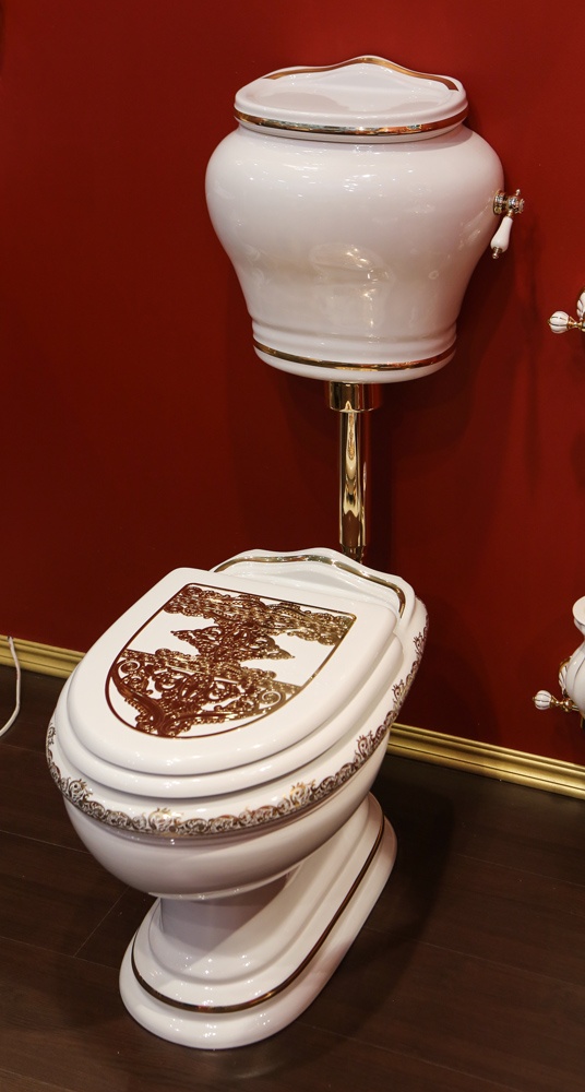 ML.MLD-25.711.BI/ML.MLD-25.728.BI/ML.OLV-29.013/ML.OLV-29.015/20905/ML.RIC-29.045.CR Напольный унитаз Migliore Milady - Вид №1