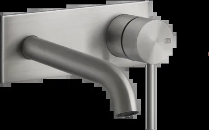 Смеситель для умывальника 54088 239 Gessi Gessi316 ПОЧИЩЕННАЯ ЩЕТКОЙ СТАЛЬ