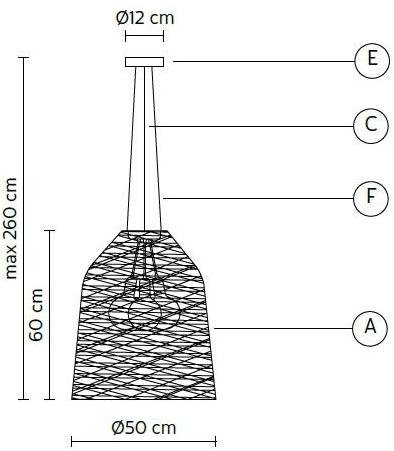 Karman Подвесной светильник из смолы кокона Blackout sun-id-1426899 - Вид №7