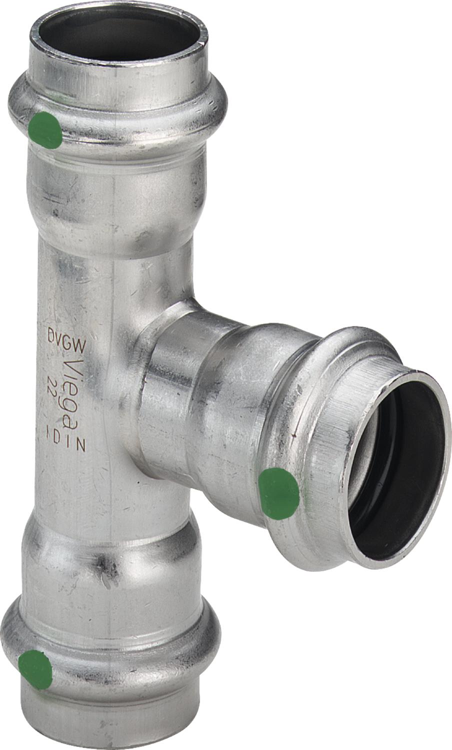 Viega Тройник Sanpress Inox 2318 (435943) 435 943