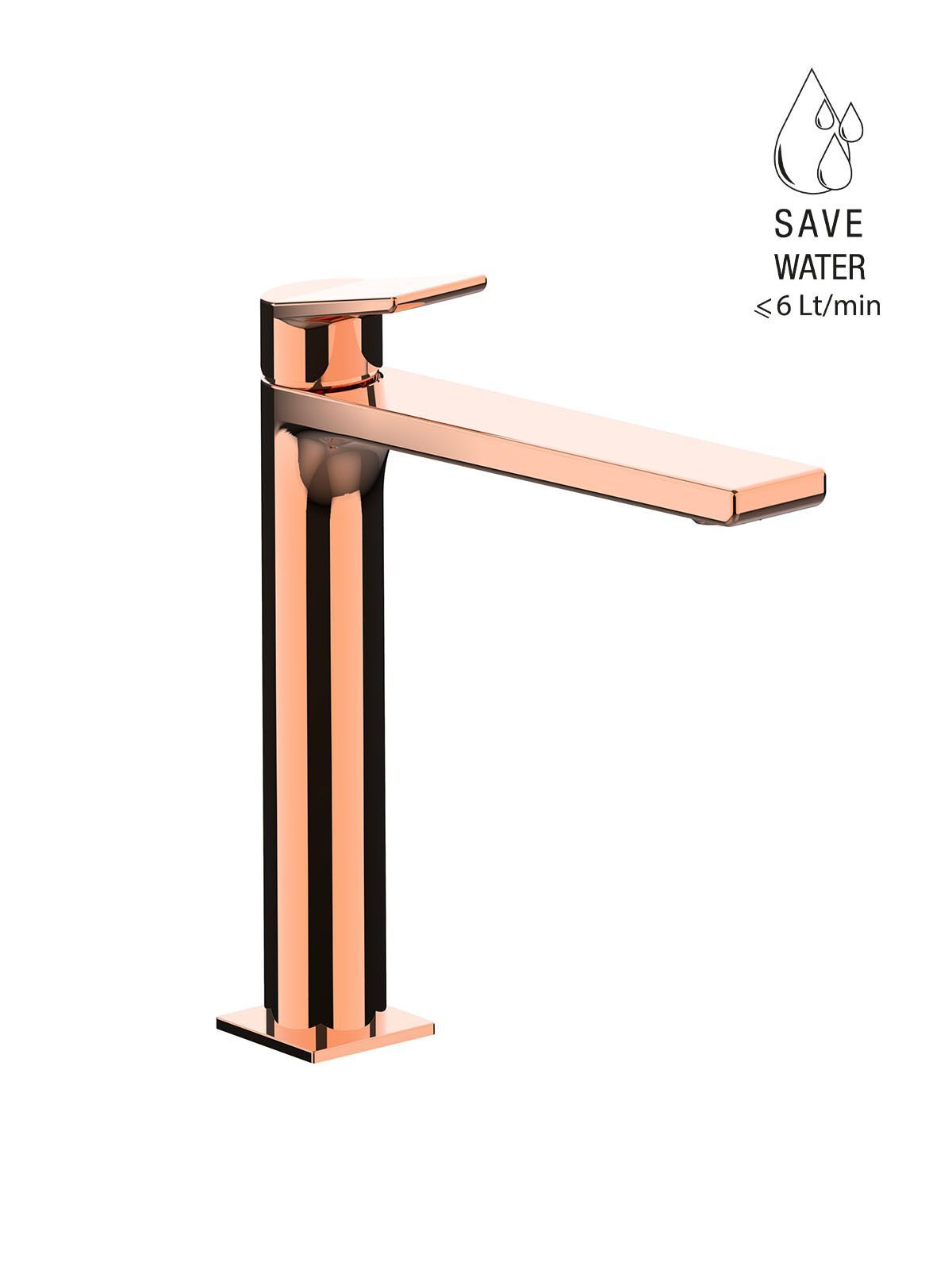 Смеситель для раковины с высоким верхом без слива Rubinetterie Frattini Gintonic ARCH-00008802 - Вид №8