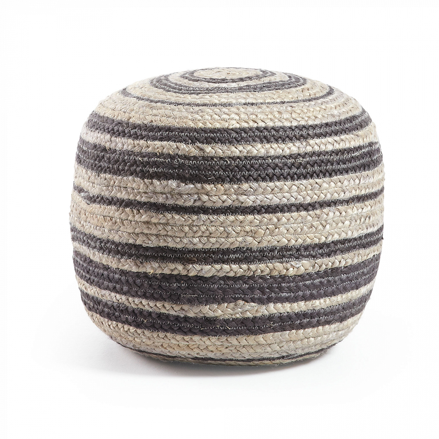 052092 Пуф Samy черно-серый La Forma Saht  - Вид №1