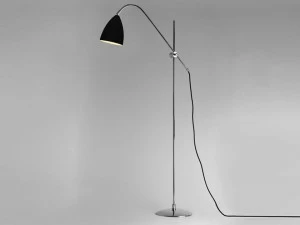 Astro Lighting Регулируемый стальной торшер с гибким кронштейном Joel