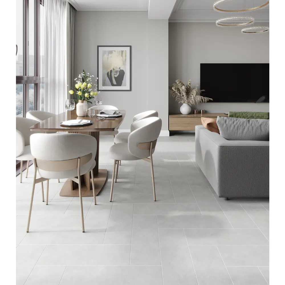 Глазурованный керамогранит LB Ceramics Холодное солнце 19.9x60.3 см 0.96 м² матовый цвет светло-серый 89459631 STLM-2087646 - Вид №3