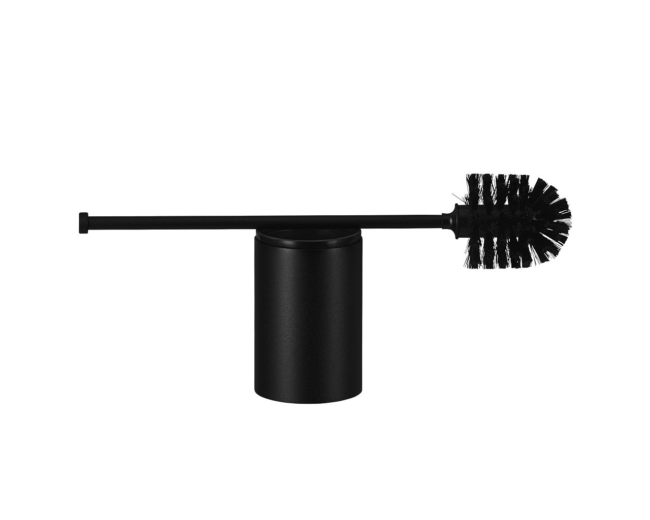 GSC351 Ерш для унитаза с настенной ручкой, короткая трубка, STELLA BLACK LINE, черный Merida  - Вид №4