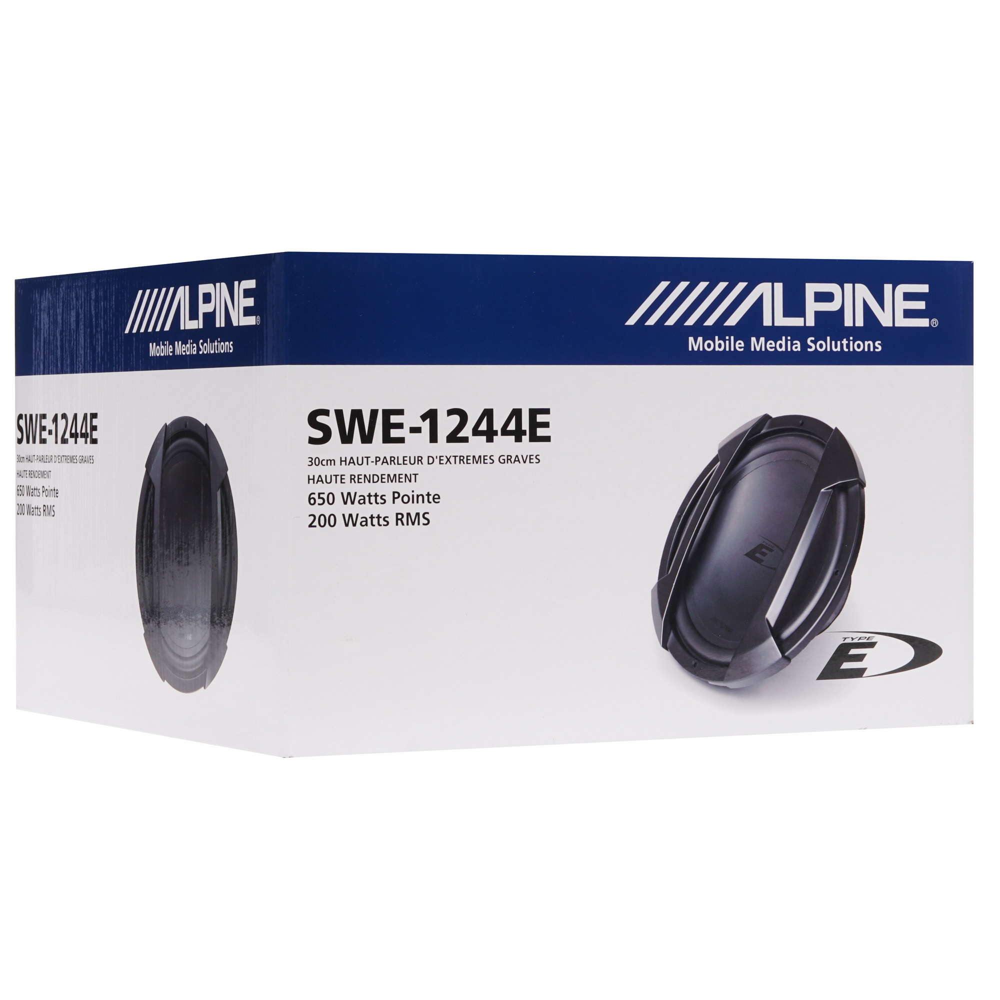 6723293 Сабвуферный динамик Alpine SWE-1244E STDN-0052039 - Вид №5