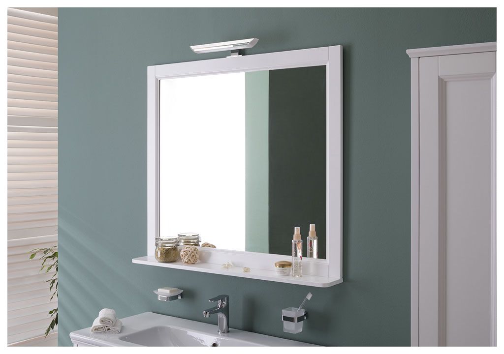 Зеркало Aquanet Бостон М 100 белый 00209674 - Вид №4