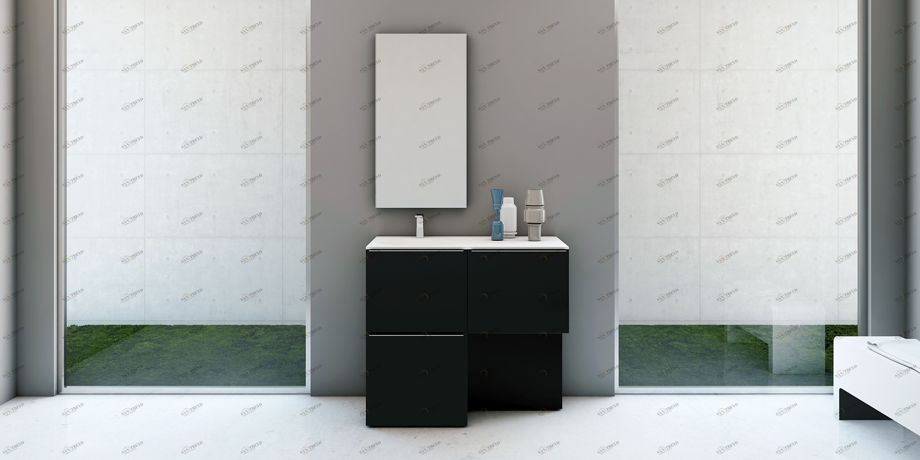 Модуль-тумба с ящиком KA018B Inbani Ка