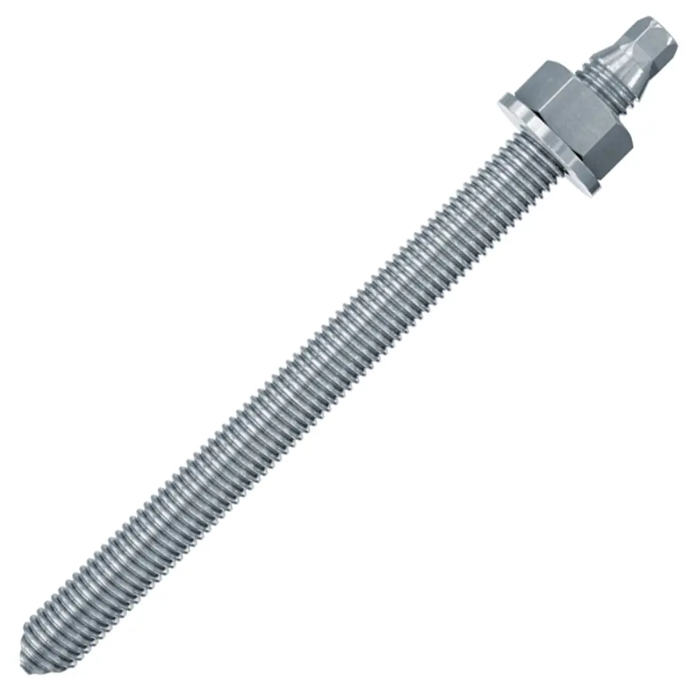 Шпилька Fischer RG M12x220 мм, оцинкованная, класс прочности 8.8, 10 шт STLM-2002469