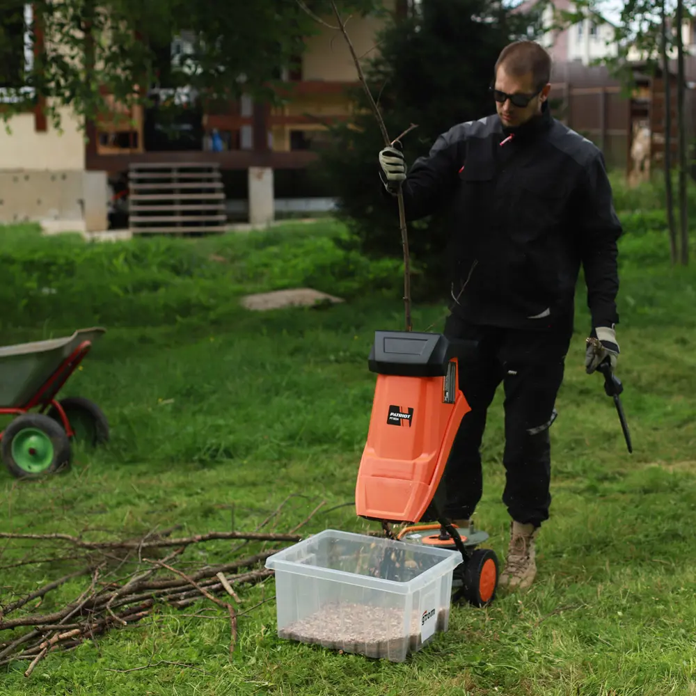 Садовый измельчитель электрический PATRIOT PT SE24 для веток до 40 мм 82457320 STLM-1570409 - Вид №7