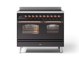 Стальная отдельно стоящая кухня с индукционной плитой