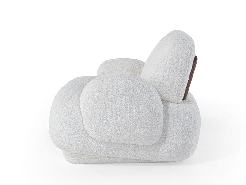 Тканевое кресло с подлокотниками Casa Magna HANJI ARCH-00111046 - Вид №3