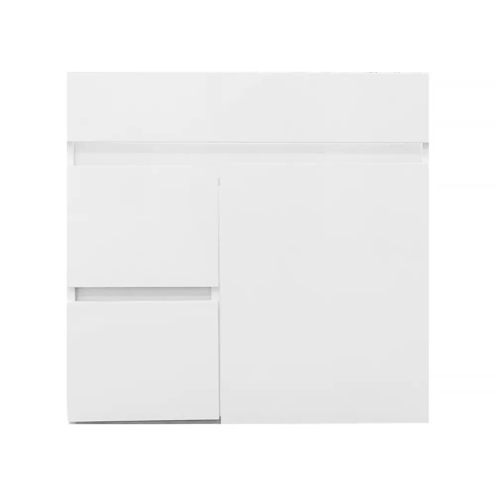 Тумба в ванную Лайн 80 см ЛДСП цвет белый Santreyd STLM-2124305