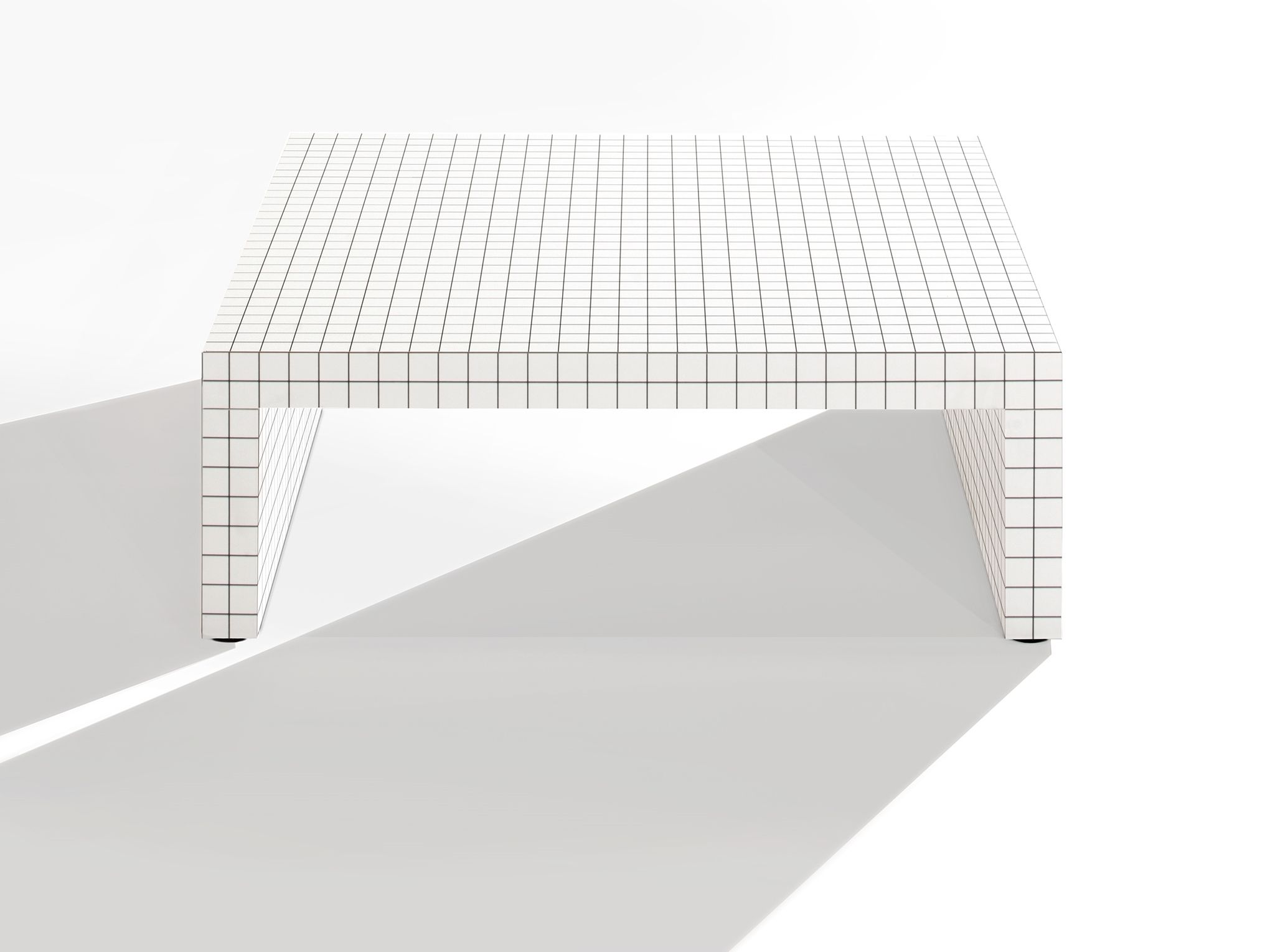 Низкий столик в тамбуре Zanotta Quaderna ARCH-00011609