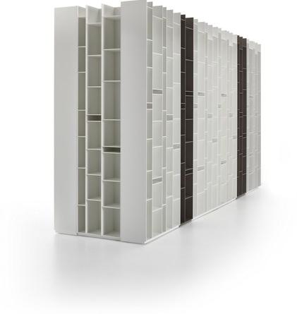 MDF Italia Модульный книжный шкаф-разделитель из древесного волокна Random sun-id-1478943 - Вид №3