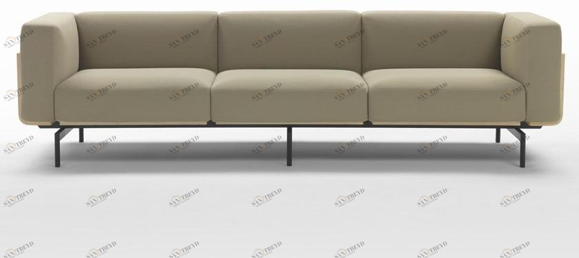 Marelli 3-х местный тканевый диван L-sofa sun-id-1481616