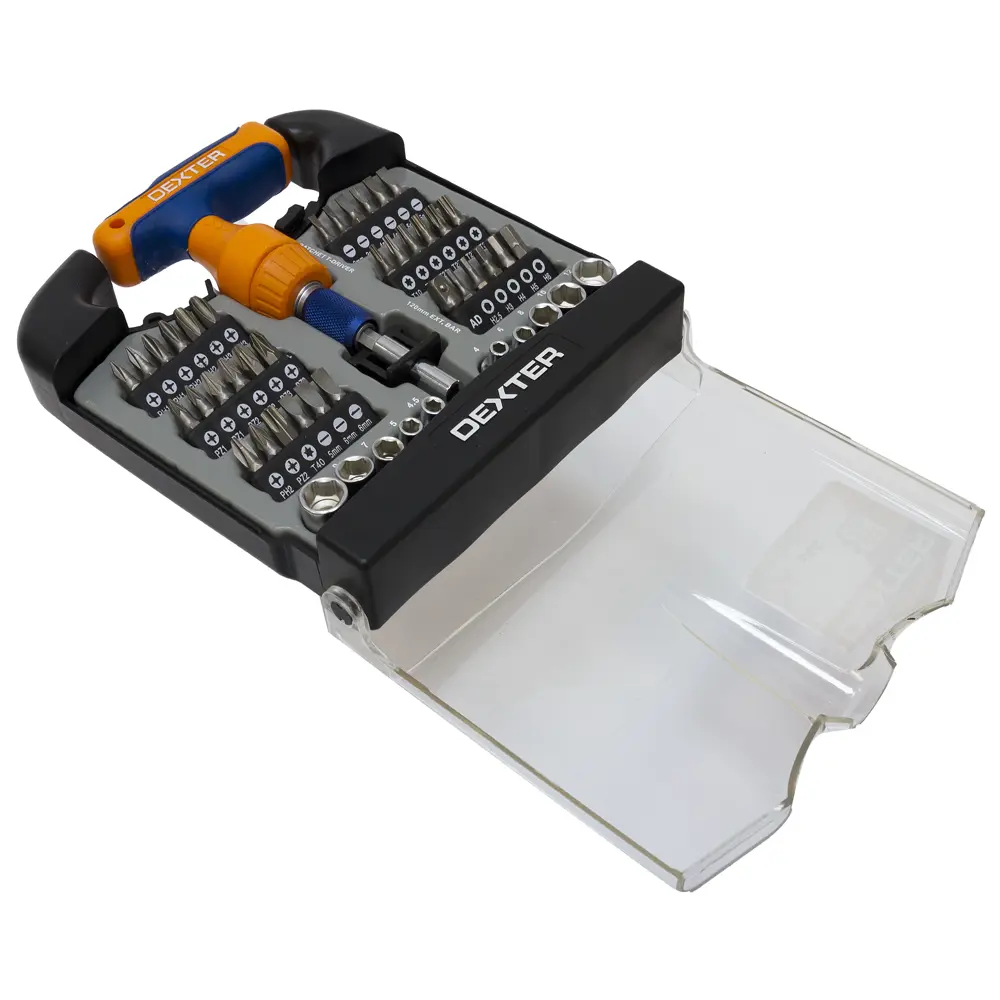 Набор отверток Dexter с 48 насадками для профессионального ремонта 18149209 STLM-0009645 - Вид №2