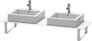 XL048C01818 X-Large Консоль для накладных раковин и встраиваемых умывальников Белый матовый, декор